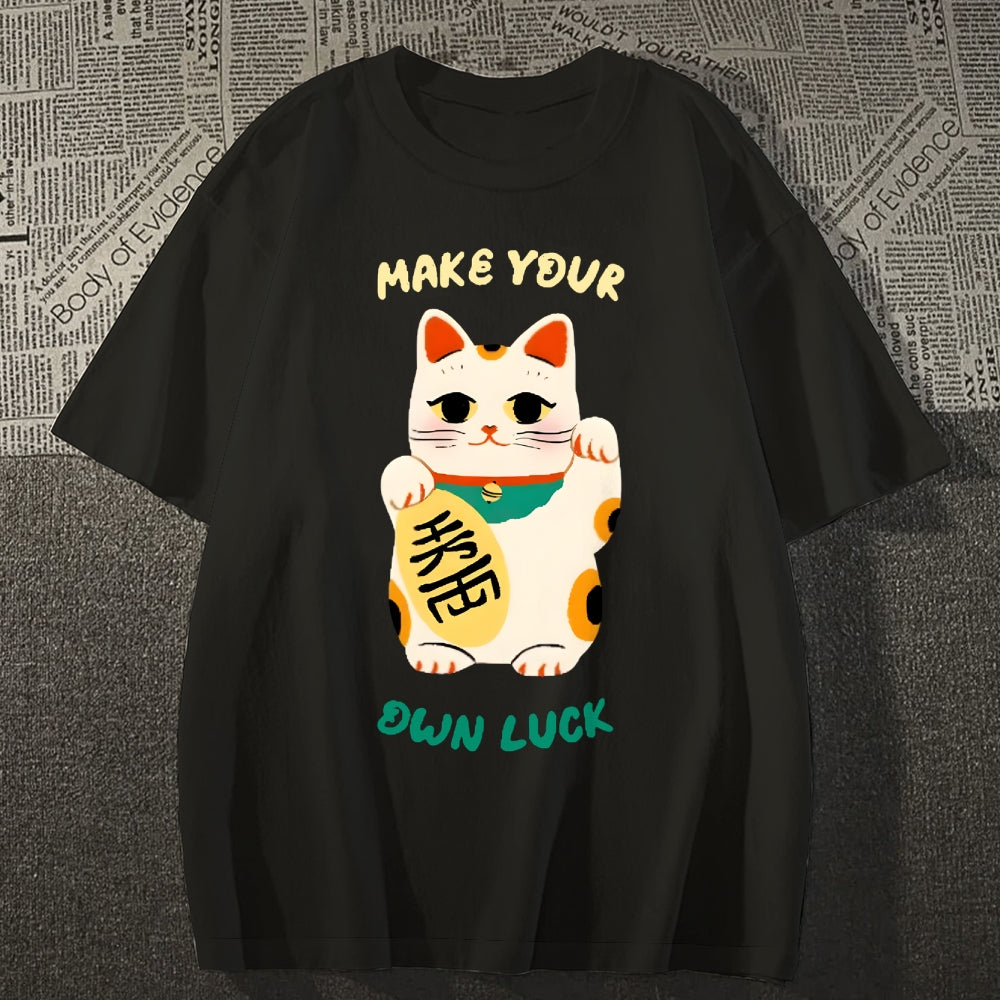 Lucky Cat Japanese Style Classic Tee