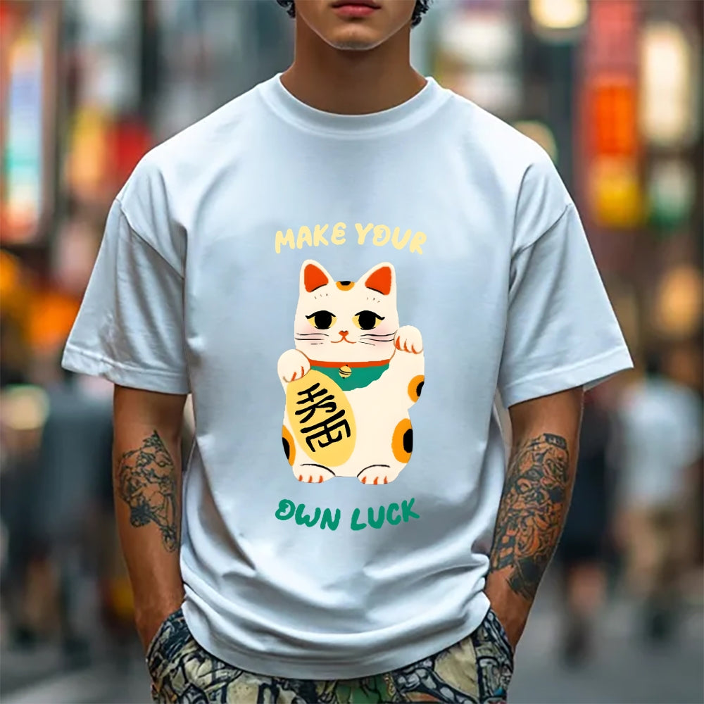 Lucky Cat Japanese Style Classic Tee