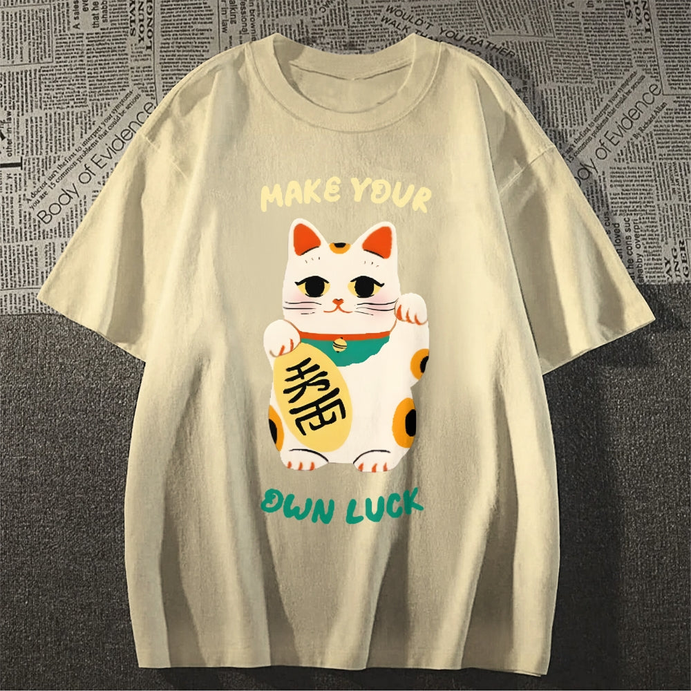 Lucky Cat Japanese Style Classic Tee