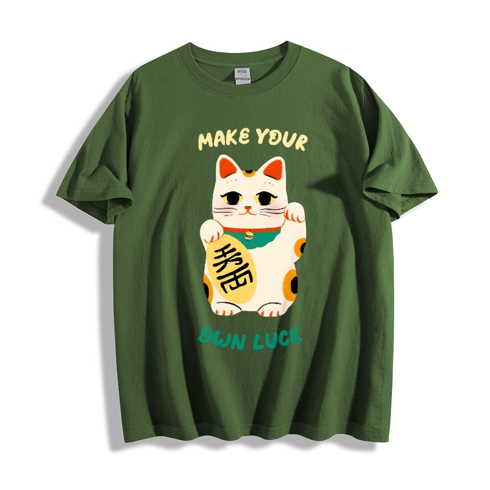 Lucky Cat Japanese Style Classic Tee
