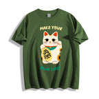 Lucky Cat Japanese Style Classic Tee