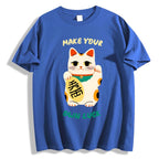 Lucky Cat Japanese Style Classic Tee