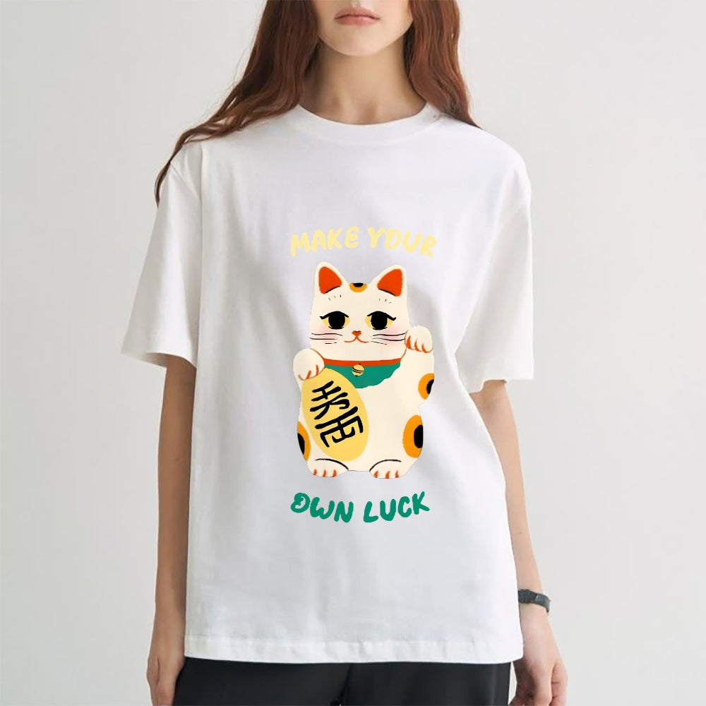 Lucky Cat Japanese Style Classic Tee