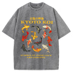Kyoto Koi Fish Vintage Washed T-shirt