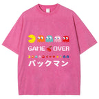 Pacman Vintage Wash Japanese Design T-Shirt