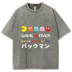 Pacman Vintage Wash Japanese Design T-Shirt