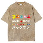 Pacman Vintage Wash Japanese Design T-Shirt