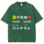 Pacman Vintage Wash Japanese Design T-Shirt