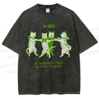 Unisex Printed Washed Tee 2508011664