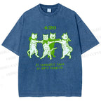 Unisex Printed Washed Tee 2508011664