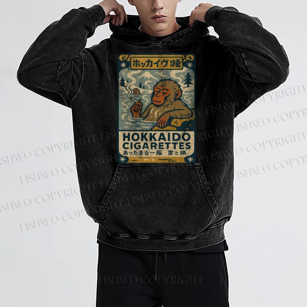 Unisex Vintage Monkey Printed Hoodies