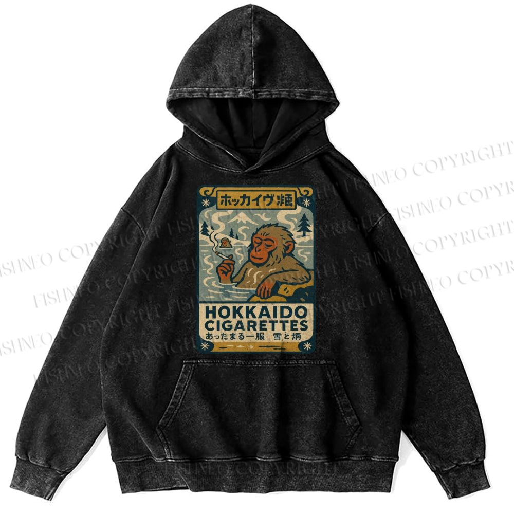 Unisex Vintage Monkey Printed Hoodies