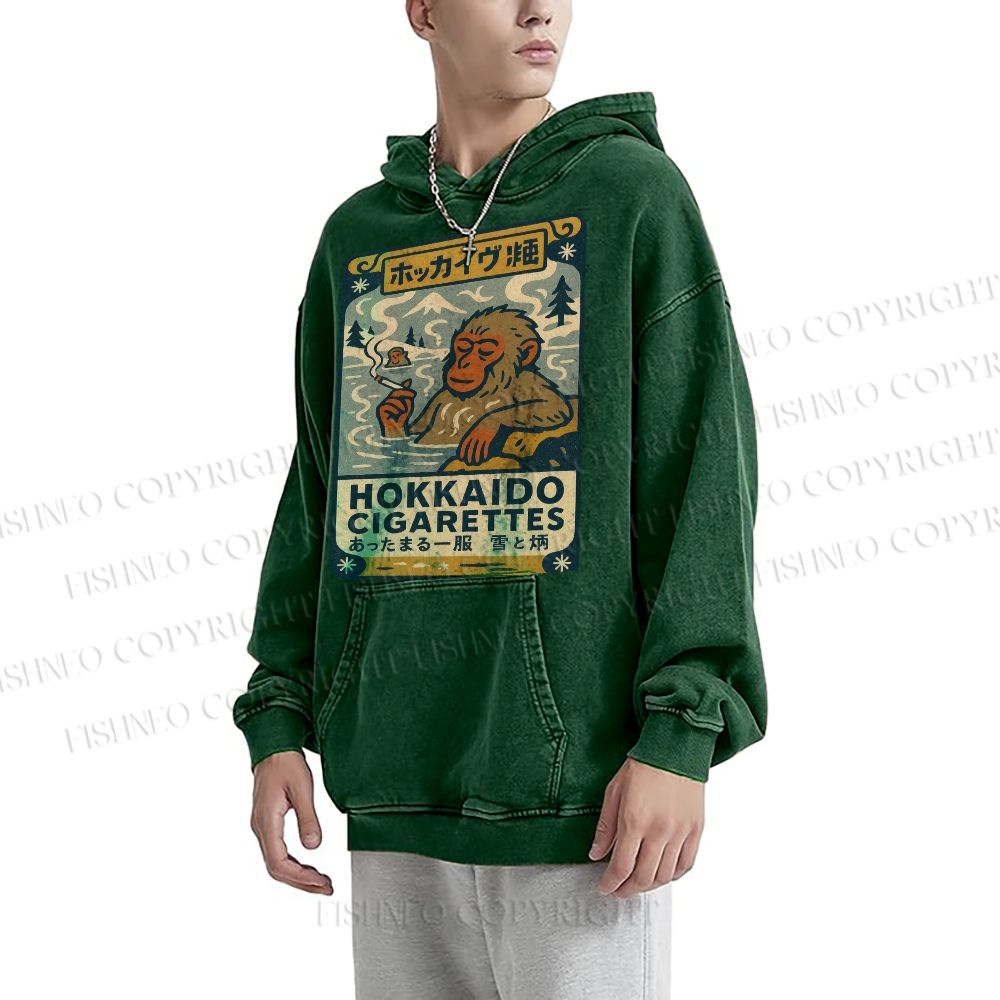 Unisex Vintage Monkey Printed Hoodies