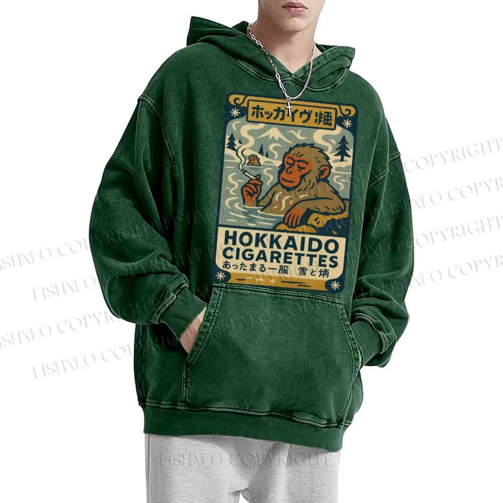 Unisex Vintage Monkey Printed Hoodies