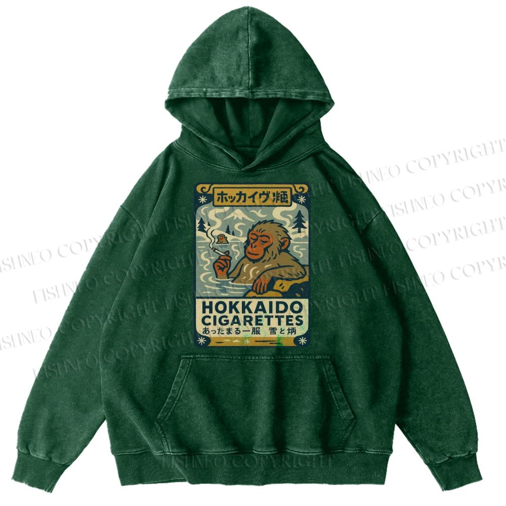 Unisex Vintage Monkey Printed Hoodies