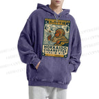 Unisex Vintage Monkey Printed Hoodies