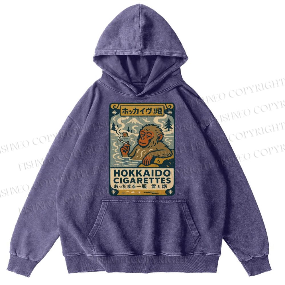 Unisex Vintage Monkey Printed Hoodies