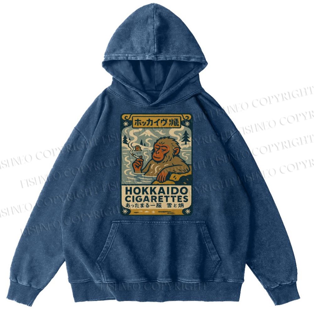 Unisex Vintage Monkey Printed Hoodies