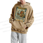 Unisex Vintage Monkey Printed Hoodies