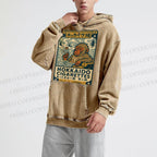 Unisex Vintage Monkey Printed Hoodies