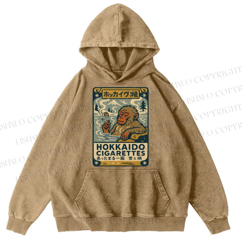 Unisex Vintage Monkey Printed Hoodies