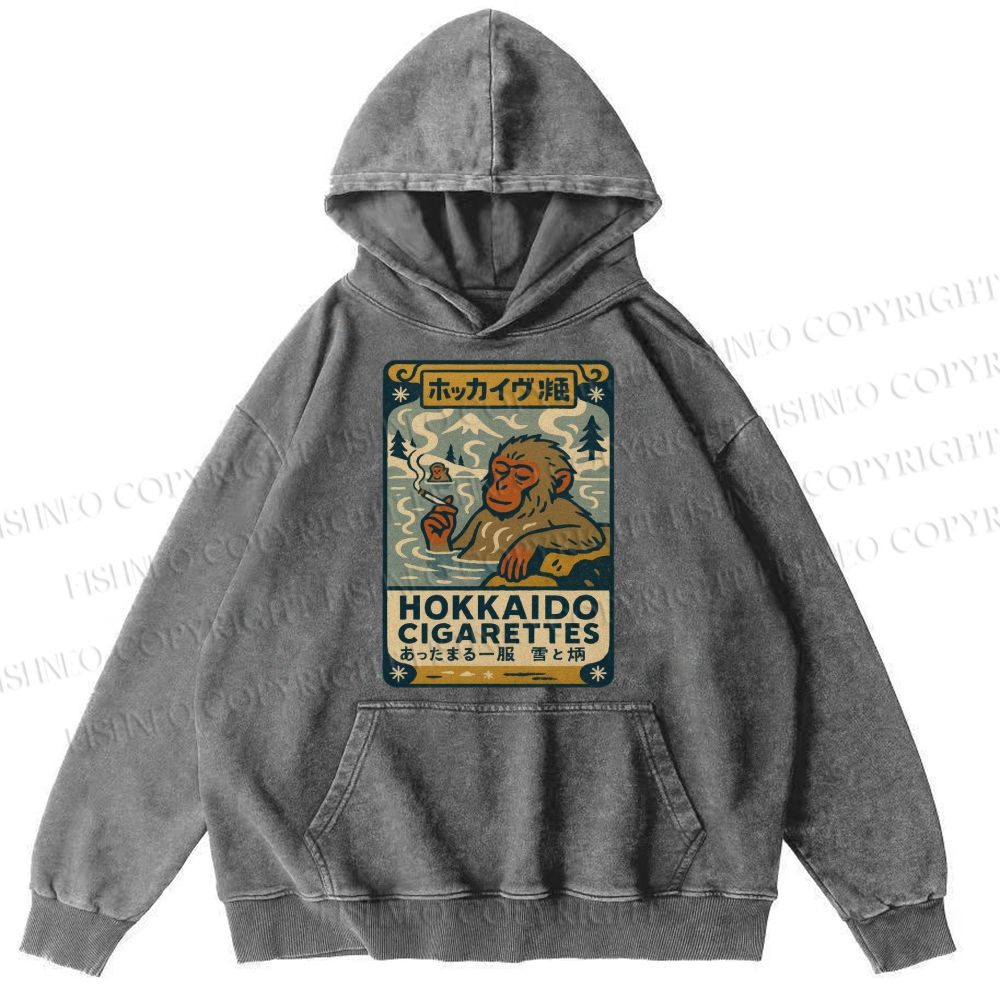 Unisex Vintage Monkey Printed Hoodies
