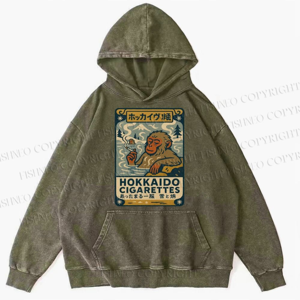 Unisex Vintage Monkey Printed Hoodies