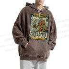 Unisex Vintage Monkey Printed Hoodies
