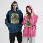 Unisex Vintage Monkey Printed Hoodies