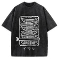 Canned Sardines Vintage Washed T-shirt