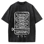 Canned Sardines Vintage Washed T-shirt