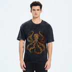Octopus Vintage Washed T-shirt