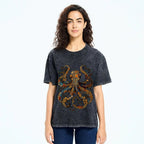 Octopus Vintage Washed T-shirt