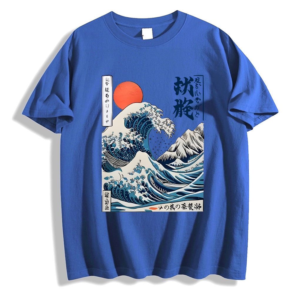 Ukiyo-e Ocean Waves Japan Classic T-Shirt