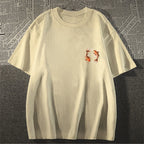 Koi Fish Front And Back Oversize Tee