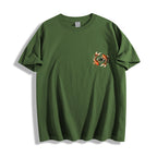 Koi Fish Front And Back Oversize Tee