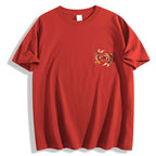 Koi Fish Front And Back Oversize Tee
