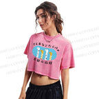 Kyoto Aquarium Washed Cropped T-Shirt