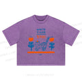 White Tiger Washed Cropped T-Shirt
