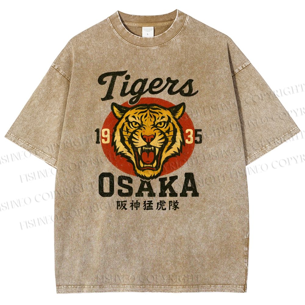 Osaka Tigers 1935 Vintage Washed T-shirt
