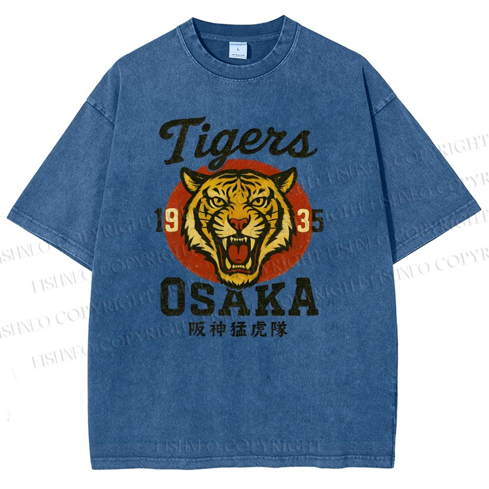 Osaka Tigers 1935 Vintage Washed T-shirt