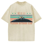 Mount Fuji Outdoor Club Vintage Washed T-shirt