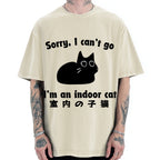 Indoor Kitten Vintage Washed T-shirt