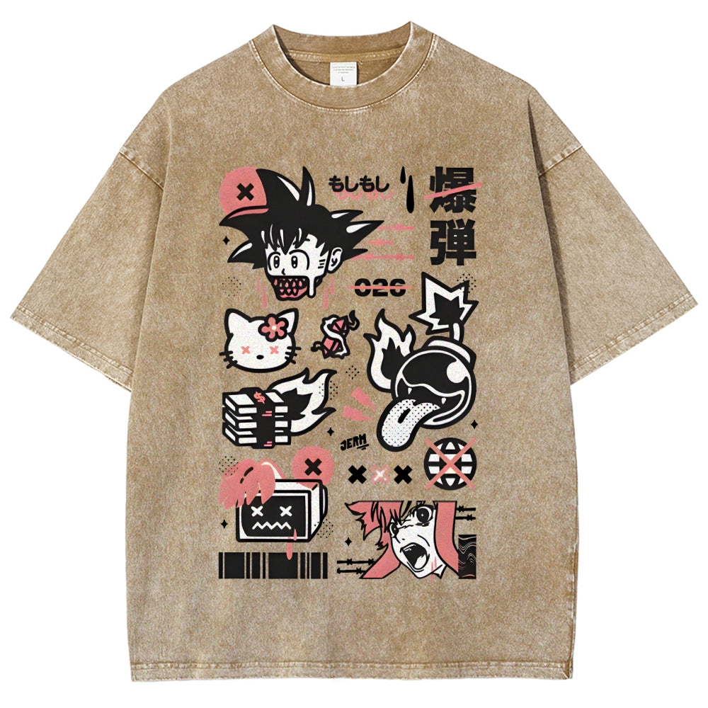 Little Tag Washed T-Shirt