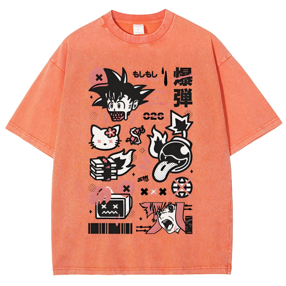 Little Tag Washed T-Shirt