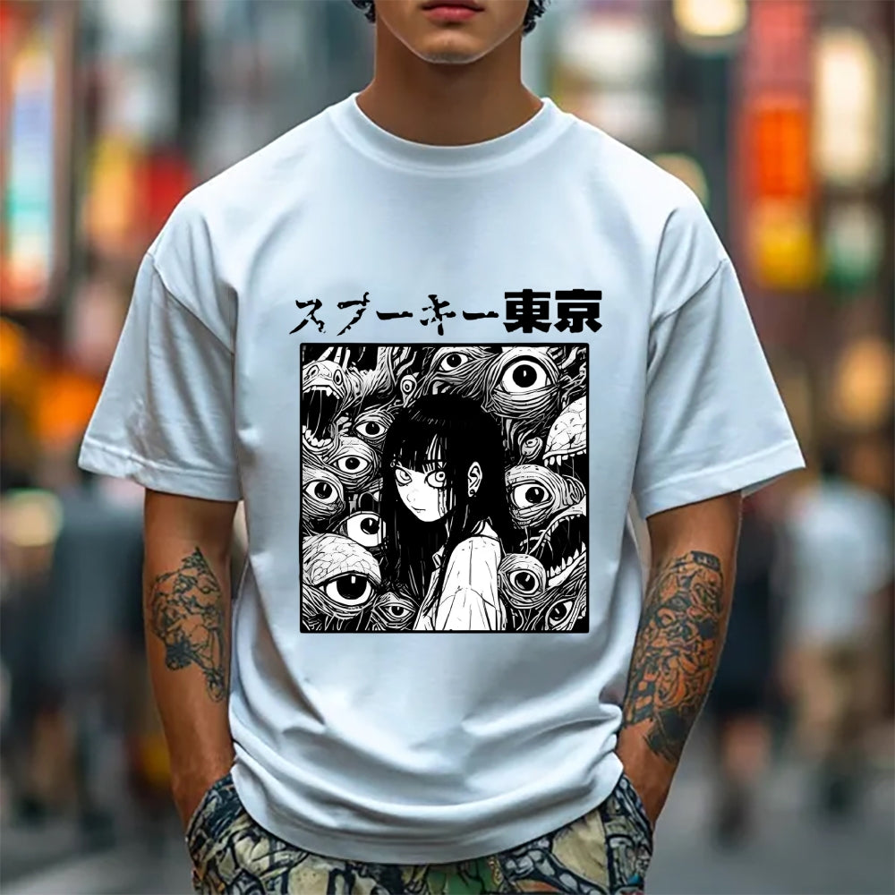 Tokyo Spooky Manga Japanese Style Classic Tee