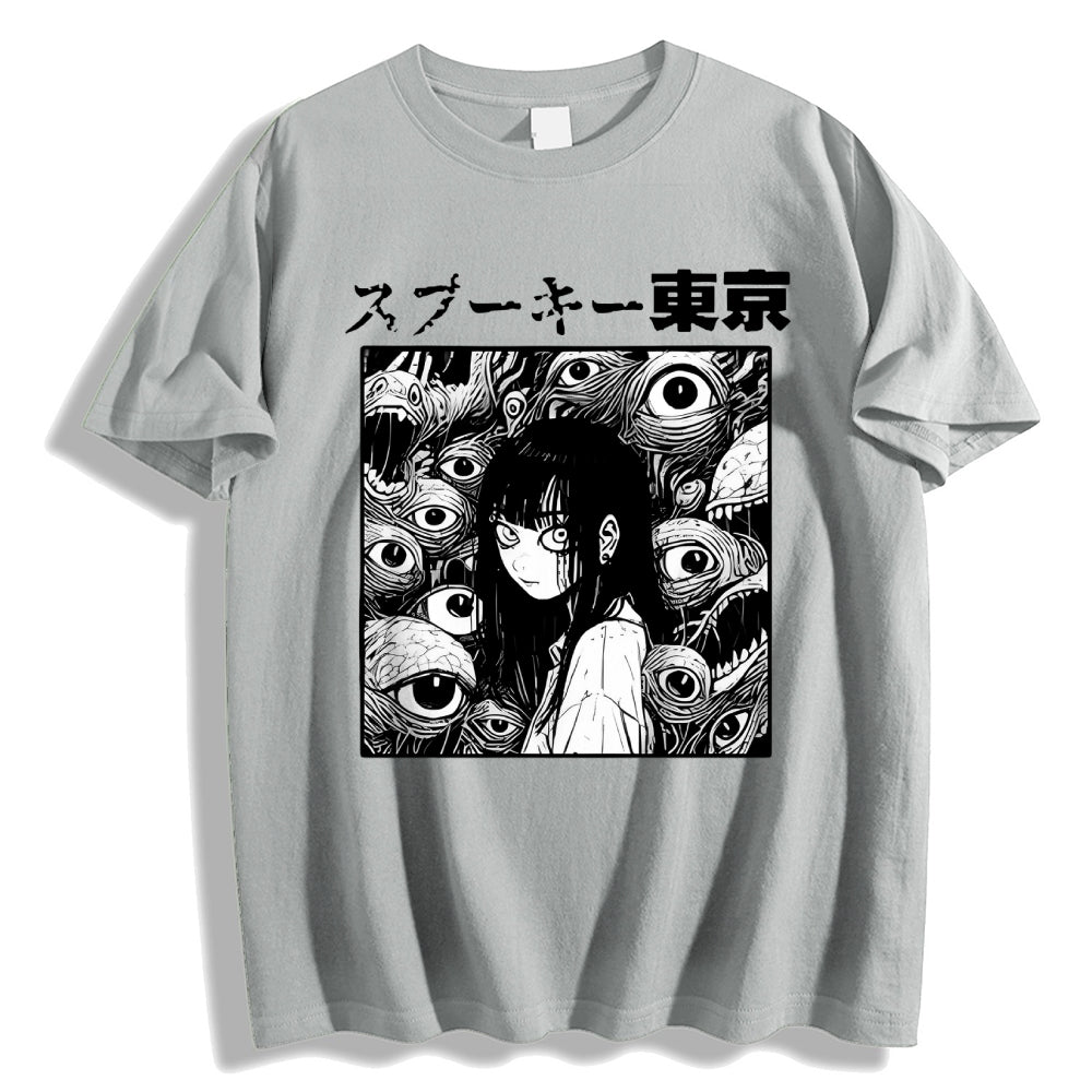 Tokyo Spooky Manga Japanese Style Classic Tee