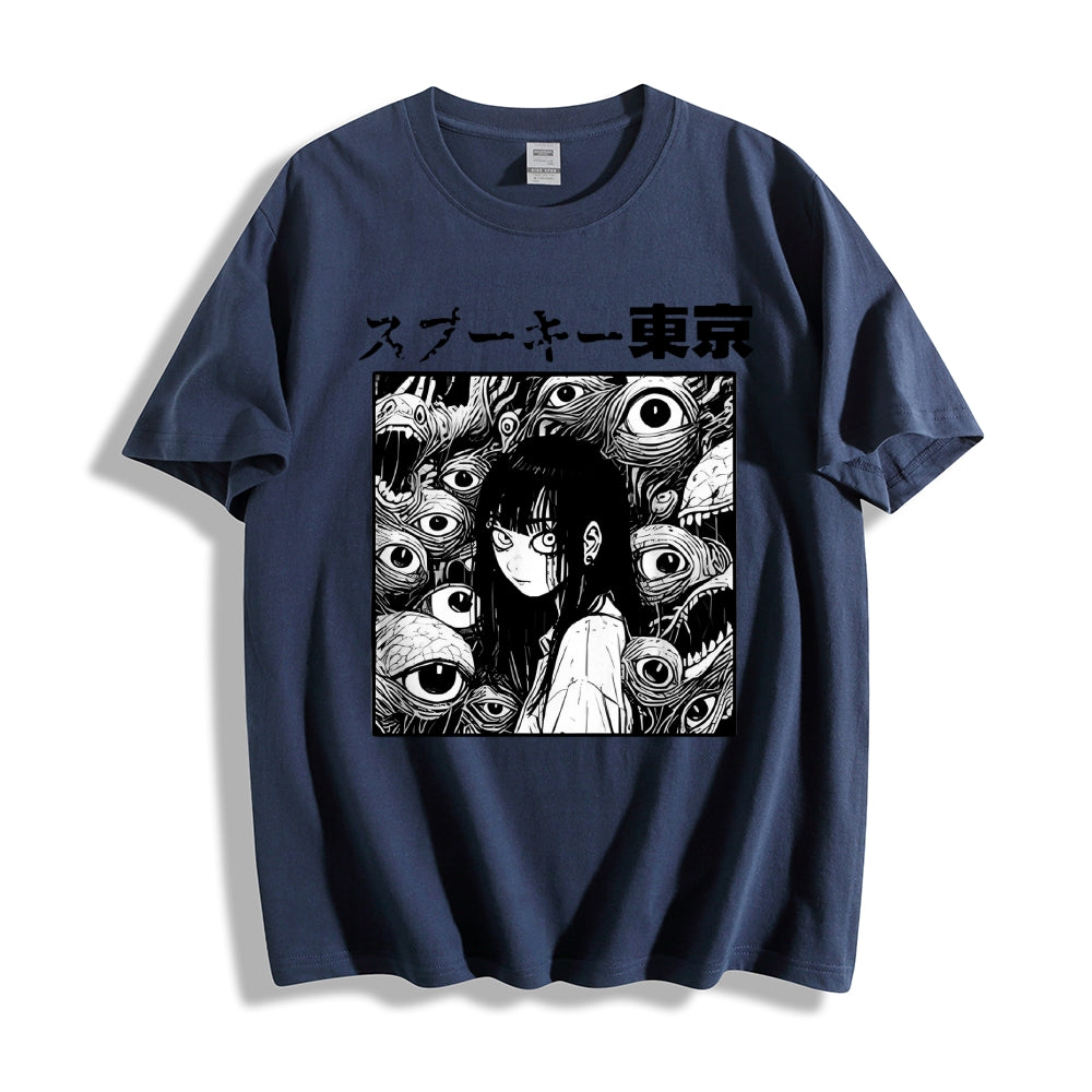 Tokyo Spooky Manga Japanese Style Classic Tee