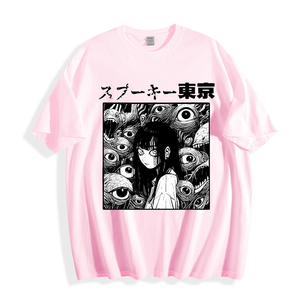 Tokyo Spooky Manga Japanese Style Classic Tee