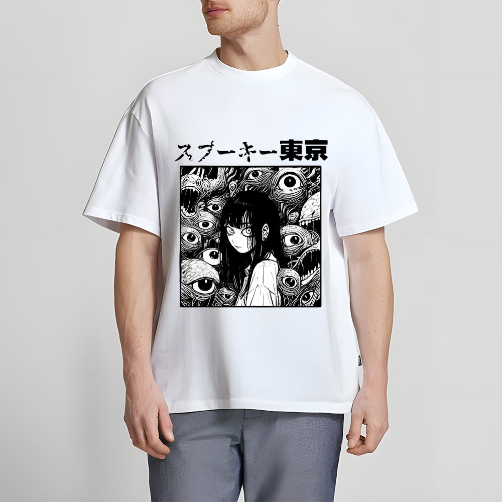 Tokyo Spooky Manga Japanese Style Classic Tee